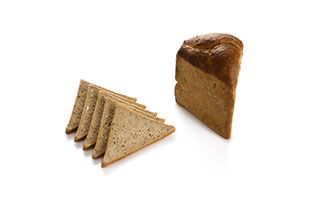 CHLEB ZBÓJNICKI - pszenno-żytni, ciemny chleb na zakwasie z dodatkiem siemienia lnianego i palonych ziaren żyta