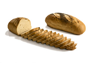 CHLEB BAMBUCH MAŁY - chleb pszenny na drożdżach, posypany makiem