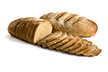 CHLEB CZARNOLESKI - pszenno-żytni chleb na zakwasie, uformowany ręcznie, posypany mąką żytnią i nacięty 3 lub 4 razy